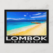 Lombokインドネシア ポストカード (正面)