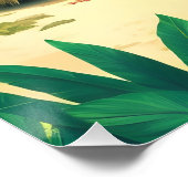 Lombok Indonesia Travel Poster ポスター (コーナー)