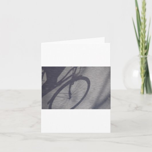 L'ombre de la bicyclette Card カード (正面)