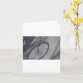 L'ombre de la bicyclette Card カード (黄色い花)