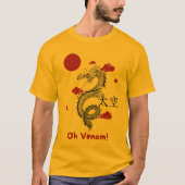 L'Ombre du Serpent" Tシャツ (正面)