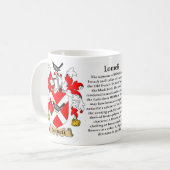 Lomeli、起源、意味および頂上 コーヒーマグカップ (正面左)