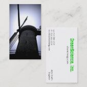 Lomoの風車の名刺 名刺 (正面/裏面)