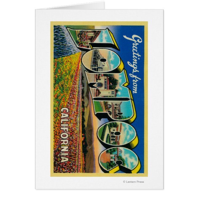 Lompoc, California – ラージレターシーン (正面)