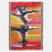 LONA de Christèle Chabrette スローブランケット (正面縦)