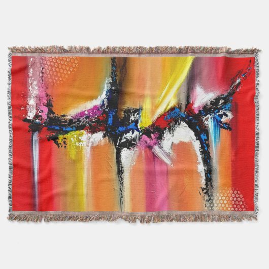 LONA de Christèle Chabrette スローブランケット (正面)