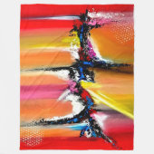 LONA de Christèle Chabrette フリースブランケット (正面)