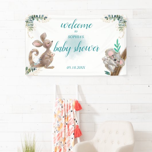 Lona decorativa Baby Shower 横断幕 (インサイチュ)