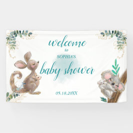 Lona decorativa Baby Shower 横断幕