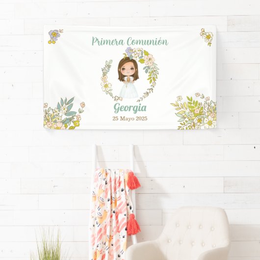 Lona Primera Comunión GEORGIA 横断幕 (インサイチュ)