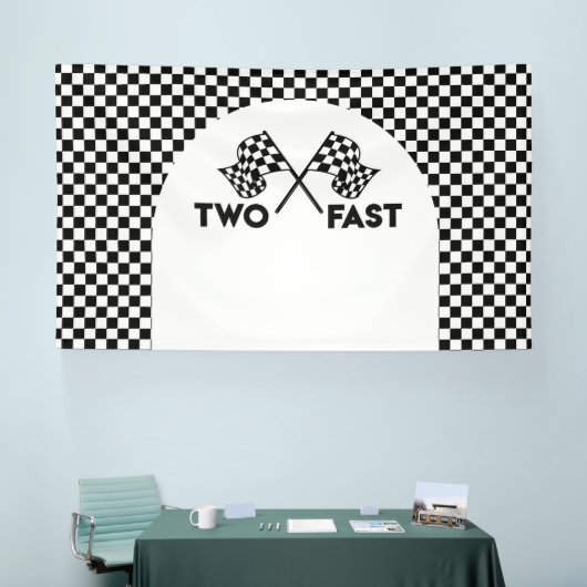 Lona Racing Birthday Two Fast backdrop banner 横断幕 (トレードショー)
