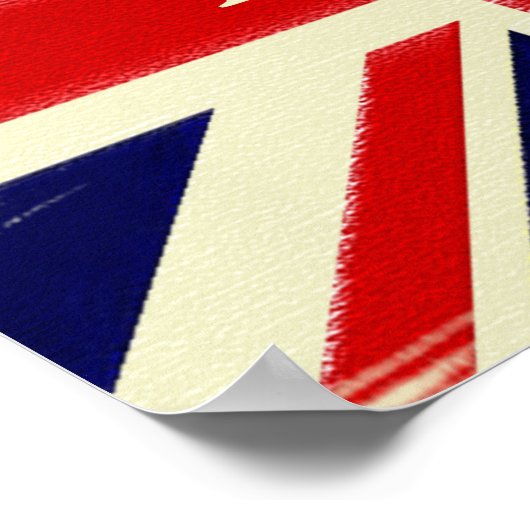 London ポスター (角)