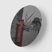London ラウンド壁時計 (傾斜)