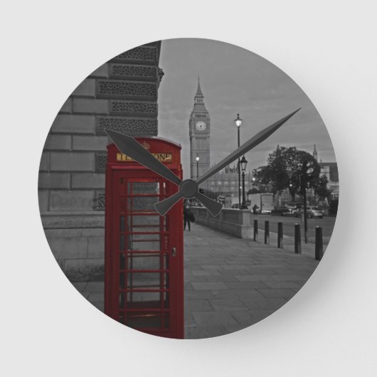 London ラウンド壁時計 (正面)