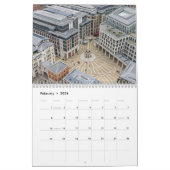 London 2026 Calendar カレンダー (2月 2026)