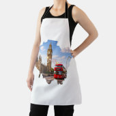 London 26.2 Marathoner Course Map Apron エプロン (インサイチュ)