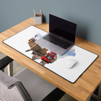 London 26.2 Marathoner Course Map Mouse Pad デスクマット