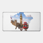 London 26.2 Marathoner Course Map Mouse Pad デスクマット (正面)