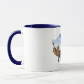 London 26.2 Marathoner Course Map Mug マグカップ (左)
