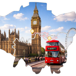 London 26.2 Marathoner Course Map Mug マグカップ