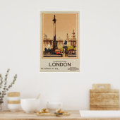 London Art England Travel Poster British Railways ポスター (キッチン)