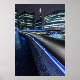London at Night ポスター