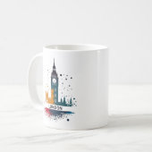 London, Big Ben コーヒーマグカップ (正面左)