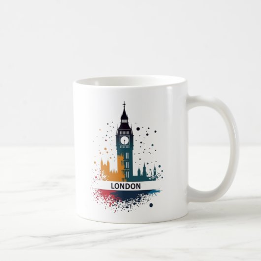 London, Big Ben コーヒーマグカップ (右)