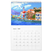 London Big Ben Calendar  カレンダー (3月 2027)