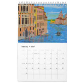 London Big Ben Calendar  カレンダー (2月 2027)