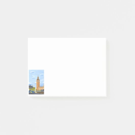 London Big Ben post it notes ポストイット (正面)