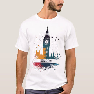 London, Big ben Tシャツ