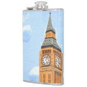 London Big Ben Vinyl Wrapped Flask フラスク (左)
