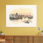 London Bridge (1895) キャンバスプリント (インサイチュ (リビング))