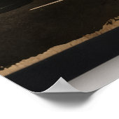 London Bridge at Night ポスター (角)