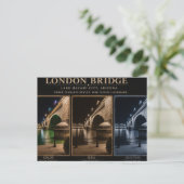 London Bridge at Night ポストカード (スタンド正面)