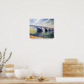 London Bridge by Alfred Zwiebel Poster ポスター (キッチン)