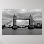 London Bridge  in Black and White ポスター (正面)
