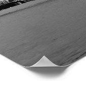 London Bridge  in Black and White ポスター (角)