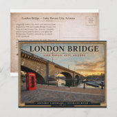 London Bridge Lake Havasu Arizona  ポストカード (正面/裏面)