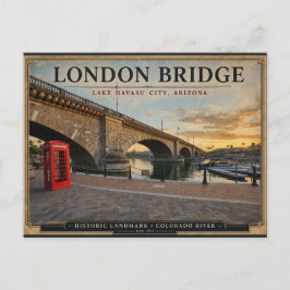 London Bridge Lake Havasu Arizona  ポストカード