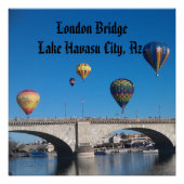 London Bridge, Lake Havasu, Az. ポスター (正面)