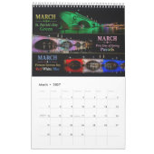 London Bridge Lighting Schedule 2027 Calendar カレンダー (3月 2027)