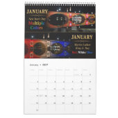 London Bridge Lighting Schedule 2027 Calendar カレンダー (1月 2027)