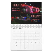 London Bridge Lighting Schedule Calendar カレンダー (2月 2027)