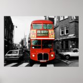 London Bus Poster 2 ポスター (正面)