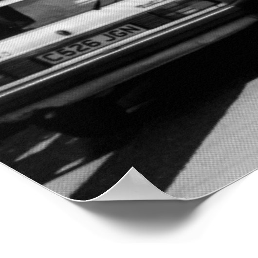 London Bus Poster 2 ポスター (角)