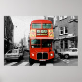 London Bus Poster 3 ポスター (正面)