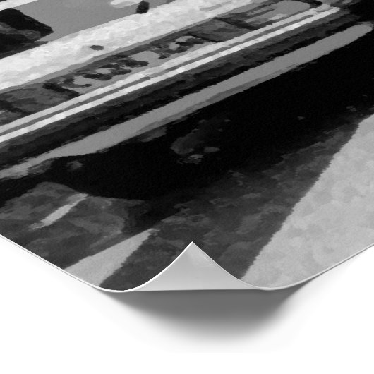 London Bus Poster 3 ポスター (角)