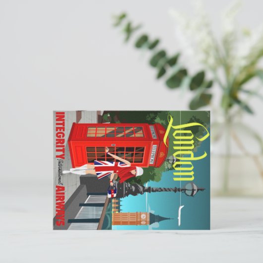 London Calling ポストカード (スタンド正面)